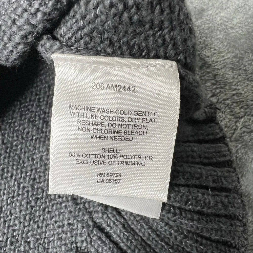 Columbia Sweater Men Size Large Gray Crew Neck Long Sleeve Grey Knit